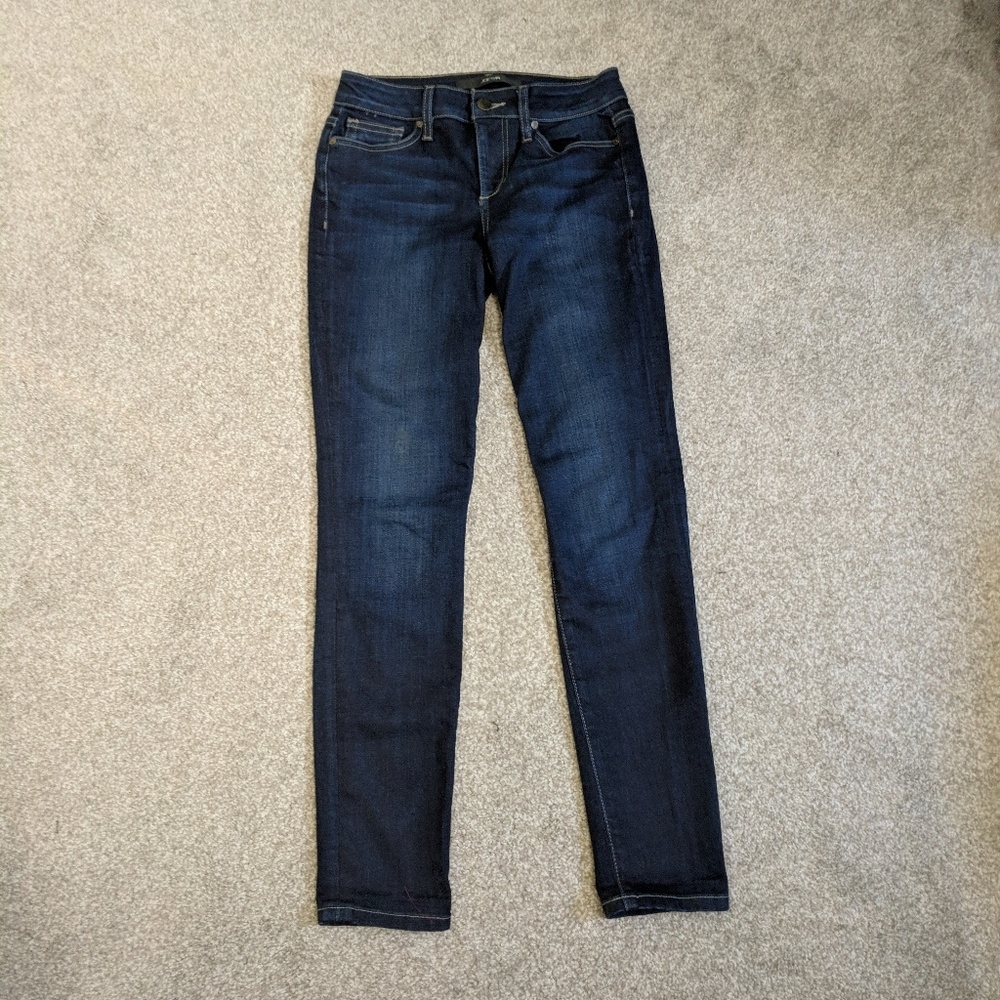 Joe's Jeans Skinny Ankle Dark Blue Jeans 25